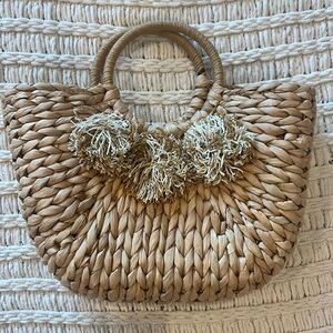 Handwoven Tulum Straw Tote – Artisan Made (Unbranded)